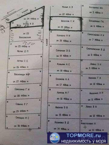 Продаю участок 440 кв.м. СНТ '' Родник''. Участок 24