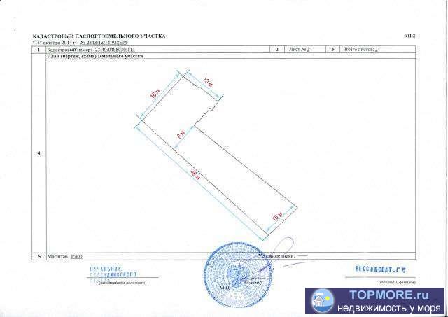Продается земельный участок. Центральная часть города по улице Новороссийской (недалеко от перекрестка с ул....