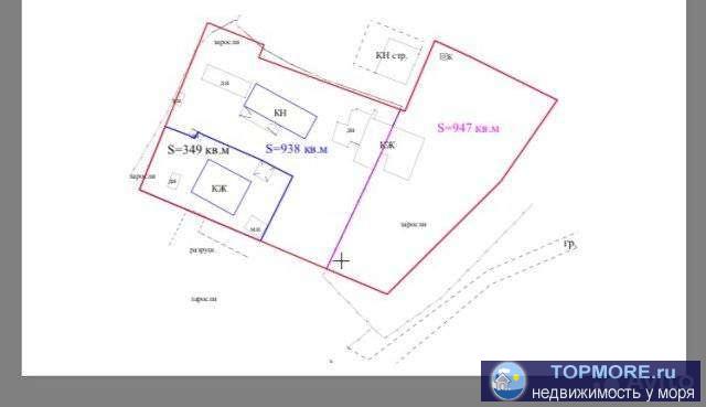 Продается земельный участок 9.8 соток, на берегу открытого моря, расположенный в г. Геленджик, р.Тонкий мыс, (район... - 2