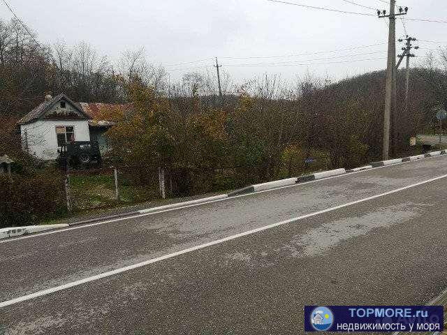 Продаю угловой ровный участок 11 соток в с. Адербиевка. Газ, свет на участке, вода- колодец, канализация- септик. На... - 1