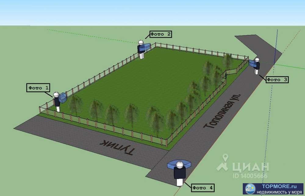 Участок 15 соток, до моря 20 мин. пешком. ИЖС, документы готовы, в собственности менее 3 лет.  По границам 1 сосед. К... - 1