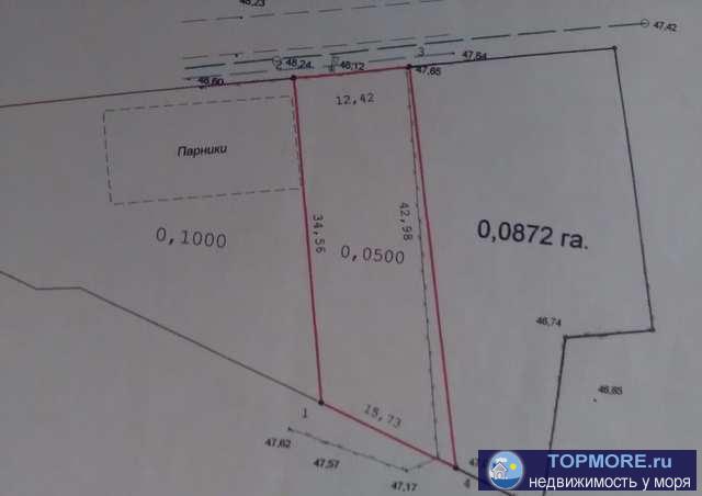 Продается участок в пгт Щебетовка, Феодосийский городской округ, ул. Османова. Рядом трасса Феодосия - Алушта,... - 1