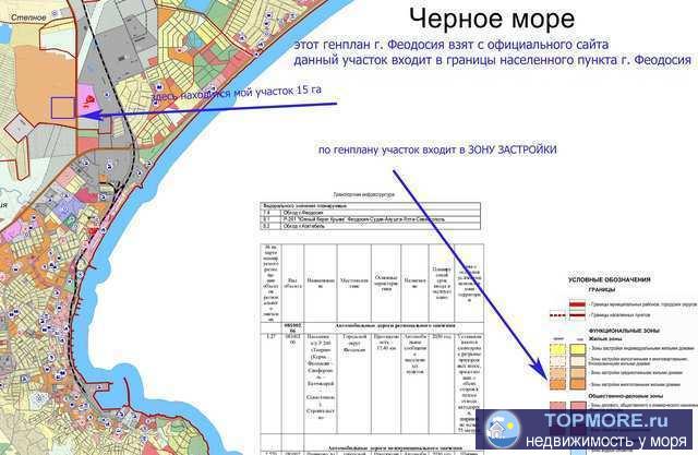 Продается земельный участок 150 соток в г. Феодосия, массив Степной. - 1