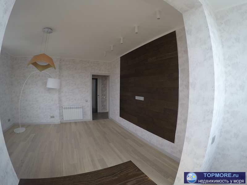 Продается квартира с дизайнерским ремонтом в новом кирпичном доме в Анапе  Площадь (общ\жил\кухня): 61.68/34.49/12.73... - 9