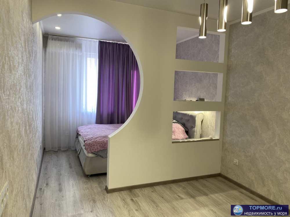 Площадь (общ\жил\кухня): 46.3/18.1/11.8   Продается просторная квартира в новом обжитом доме в городе-курорт Анапа.... - 12