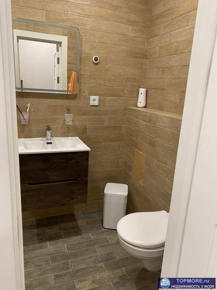 Площадь (общ\жил\кухня): 46.3/18.1/11.8   Продается просторная квартира в новом обжитом доме в городе-курорт Анапа.... - 7