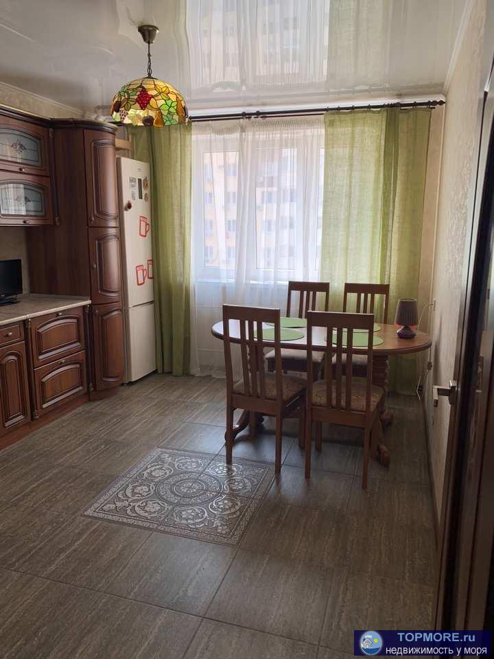 Площадь (общ\жил\кухня): 40.4/15/12.52  Этаж/этажей в доме: 9/12  Продается квартира в городе-курорт Анапа. Квартира... - 1