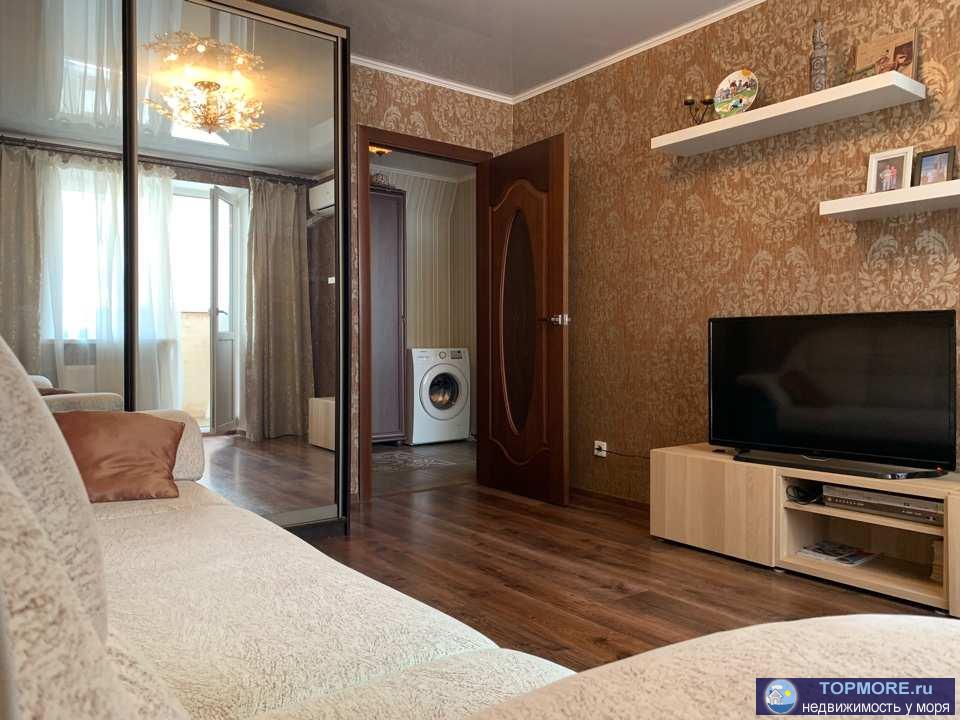 Площадь (общ\жил\кухня): 40.4/15/12.52  Этаж/этажей в доме: 9/12  Продается квартира в городе-курорт Анапа. Квартира... - 6