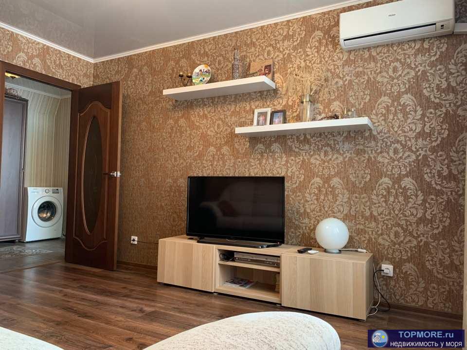 Площадь (общ\жил\кухня): 40.4/15/12.52  Этаж/этажей в доме: 9/12  Продается квартира в городе-курорт Анапа. Квартира... - 7