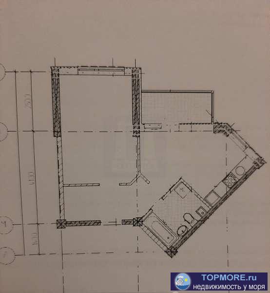 Продается однокомнатная квартира в новом элитном доме, жилой комплекс 'Город мира' на улице Батурина. Квартира сдана... - 1