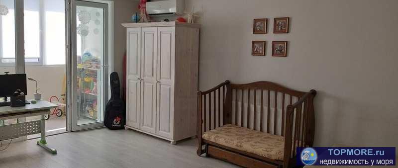 Продается 1-комнатная квартира с полным ремонтом.  В квартире полностью заменена вся электрика, сантехника, трубы,... - 1