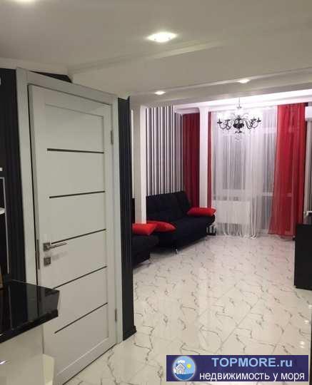 Продается видовая 3-комнатная с видом на море и город.  В квартире новый качественный ремонт,встроенная... - 1