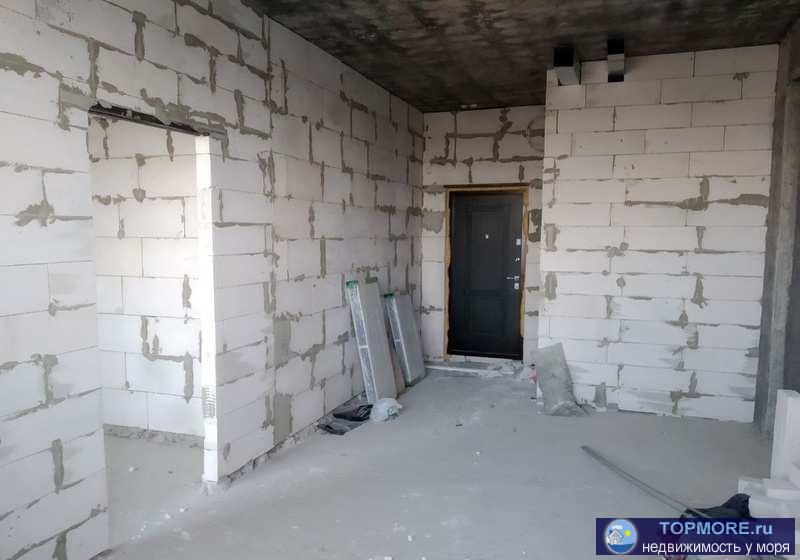 Продается двухкомнатная квартира общей площадью 49 кв.м. Кухня-гостиная и спальня. В черновой отделке. Все...