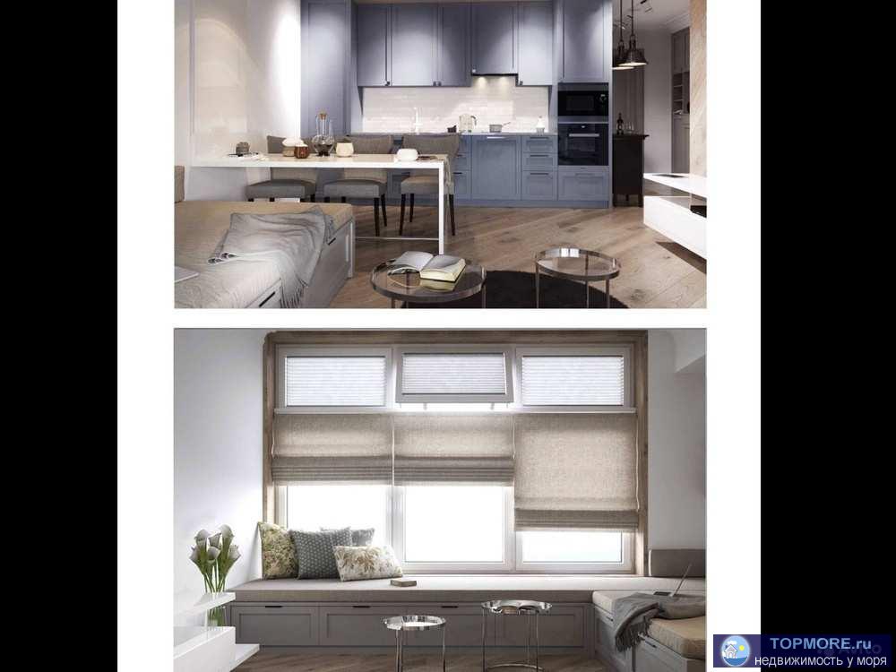 Была перепланировка. Возможна ипотека. Окна на моря. Совмещенный санузел. Оставлю мебель после продажи.  В квартире... - 1