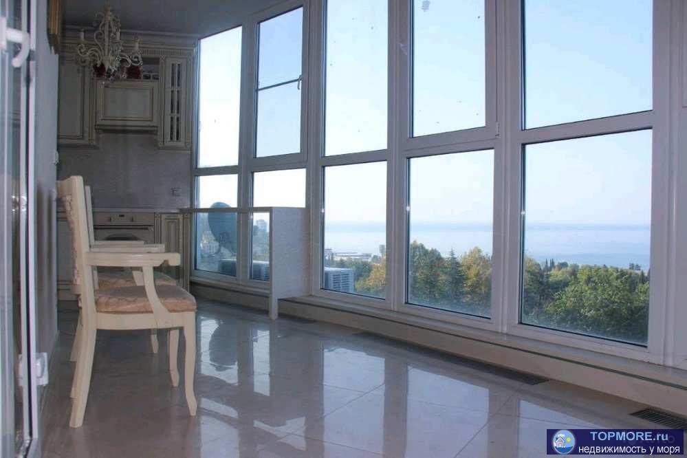 Проходит ипотека. Продаётся квартира в элитном доме. Витражное остекление от пола до потолка. Дизайнерский ремонт от... - 1