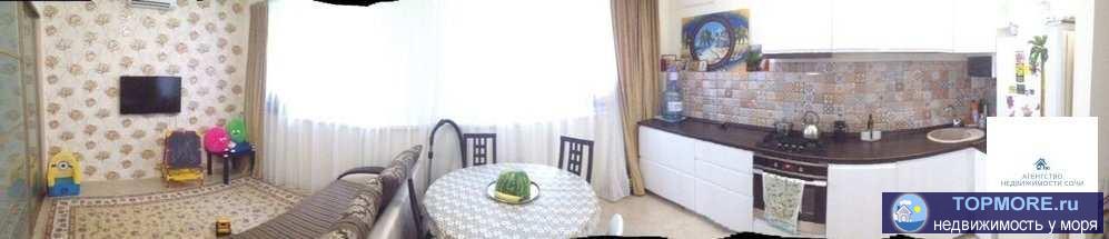 Квартира-студия с огороженной спальней, евроремонт, продается с мебелью, вся бытовая техника! Газ! стоит котел,... - 2